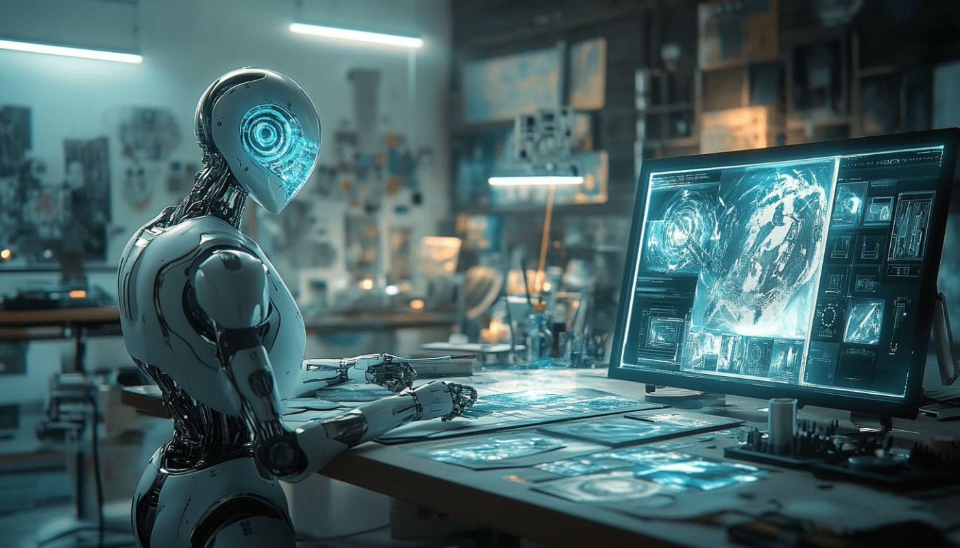 Informatique - Exploration des impacts de l'IA sur les processus créatifs en design visuel